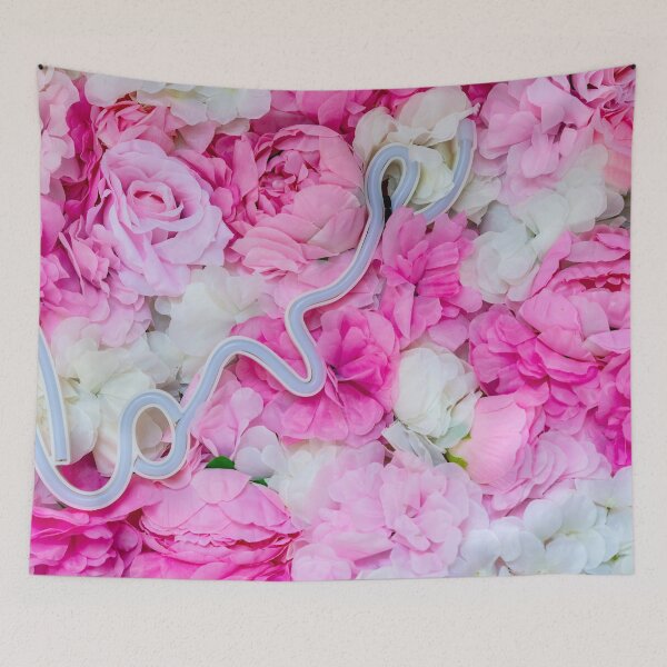 Item preview, Wall with Flowers and Text Love designed and sold by Mats Silvan.