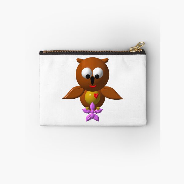 Item preview, Cute owl with orchid designed and sold by Artist4God.