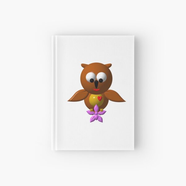 Item preview, Cute owl with orchid designed and sold by Artist4God.
