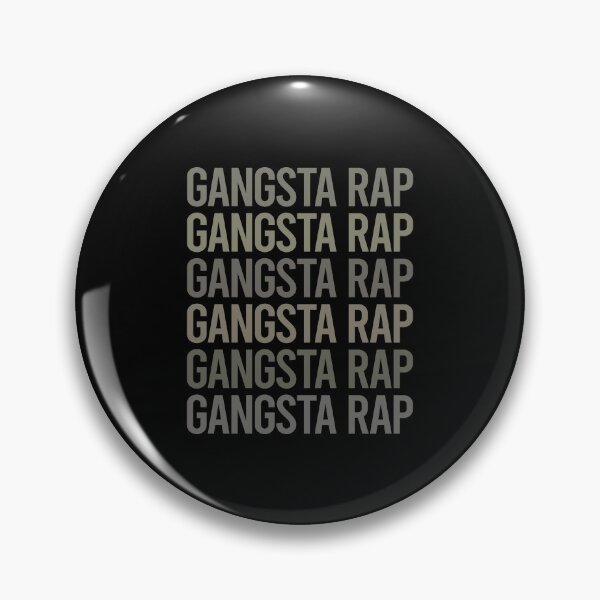 Item preview, Gray Text Art Gangsta Rap Rapping Rapper designed and sold by TartSpiderWeb.