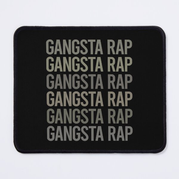 Item preview, Gray Text Art Gangsta Rap Rapping Rapper designed and sold by TartSpiderWeb.
