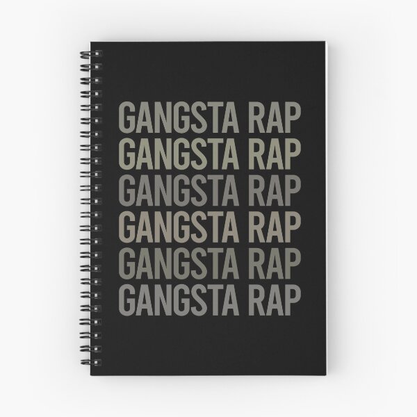 Item preview, Gray Text Art Gangsta Rap Rapping Rapper designed and sold by TartSpiderWeb.