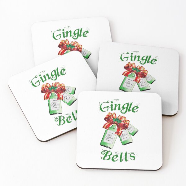Item preview, Gingle Bells funny Christmas design for gin lovers designed and sold by ThreadlyAndCo.