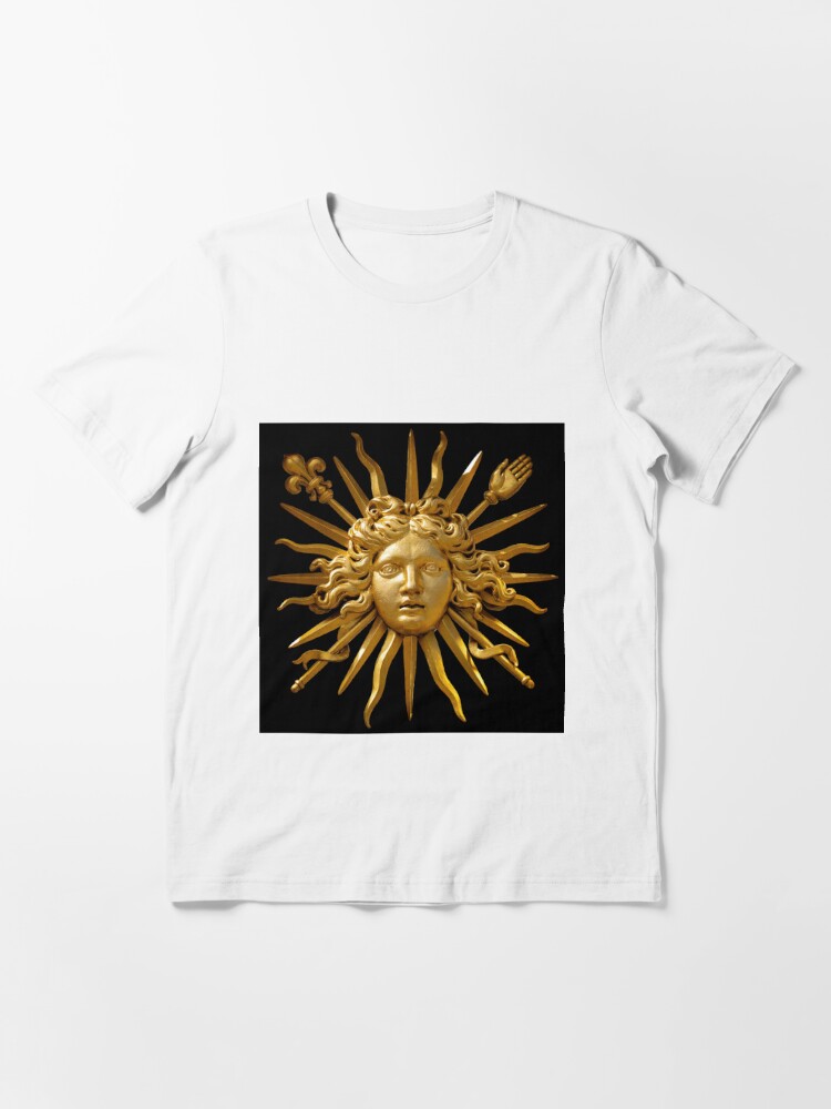 Symbol of Louis XIV the Sun King - Black Background by Ulysse Pixel