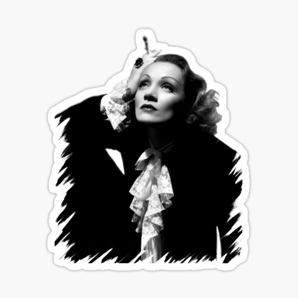 Marlene Dietrich Sticker