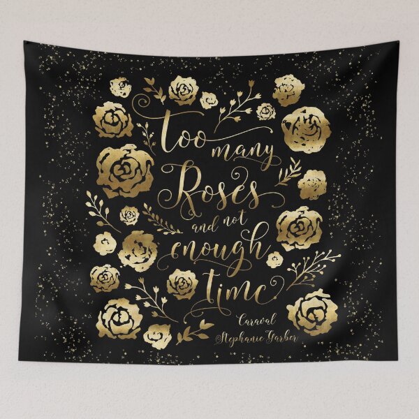 Item preview, Too many roses, and not enough time. - Caraval designed and sold by literarylifeco.