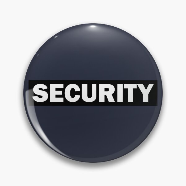Item preview, Security - Logo White designed and sold by 1SilentEcho.