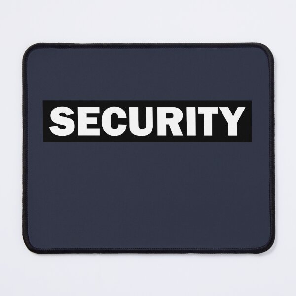 Item preview, Security - Logo White designed and sold by 1SilentEcho.