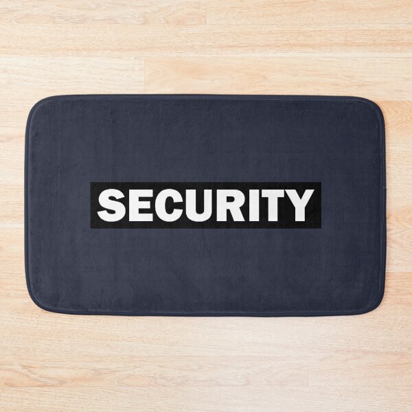 Item preview, Security - Logo White designed and sold by 1SilentEcho.