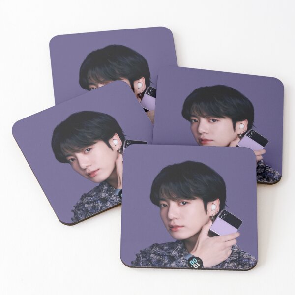 Item preview, BTS jungkook Sticker designed and sold by Purple Ocean.