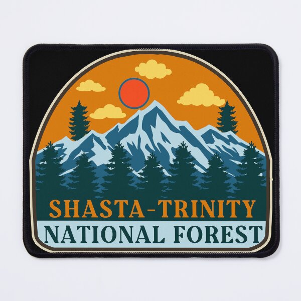 Item preview, Shasta-Trinity National Forest-Vintage designed and sold by Nature-mark.