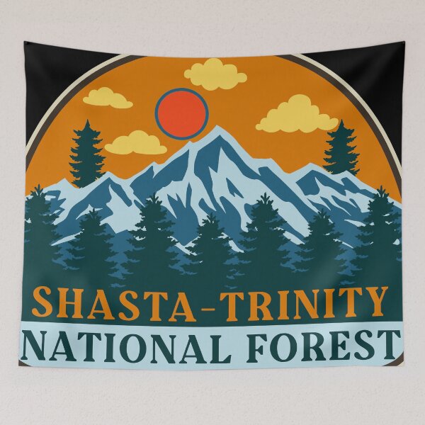 Item preview, Shasta-Trinity National Forest-Vintage designed and sold by Nature-mark.