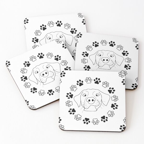 Item preview, confused dog designed and sold by MYWMC.