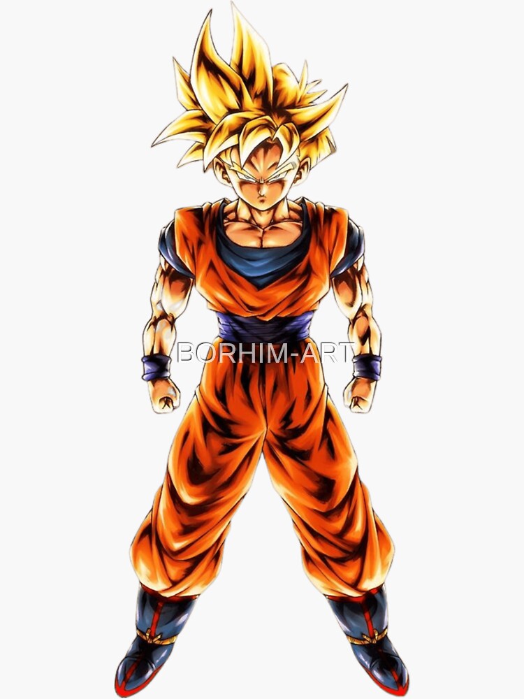 dragon ball goku  Sticker for Sale by BORHIM-ART