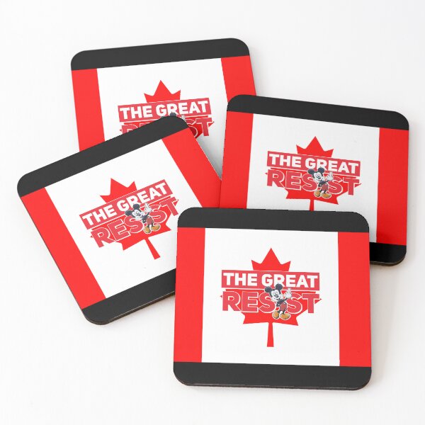 Item preview, THE GREAT RESIST CANADIAN FLAG designed and sold by GraffitiBomberZ.