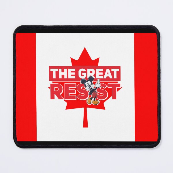 Item preview, THE GREAT RESIST CANADIAN FLAG designed and sold by GraffitiBomberZ.