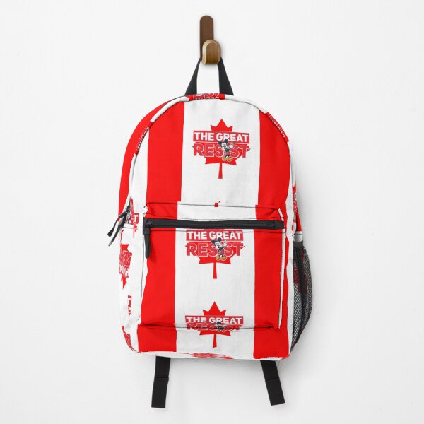 Item preview, THE GREAT RESIST CANADIAN FLAG designed and sold by GraffitiBomberZ.