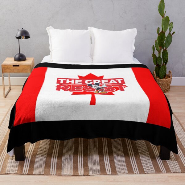Item preview, THE GREAT RESIST CANADIAN FLAG designed and sold by GraffitiBomberZ.