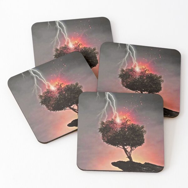 Item preview, Lightning Strikes a Tree designed and sold by Gagilix.