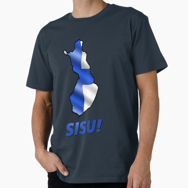 Item preview, Sisu! - Finnish Flag designed and sold by WennsdaysChild.