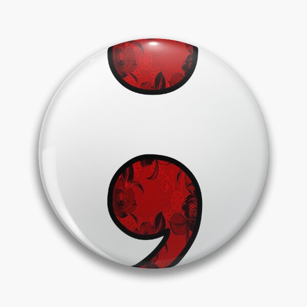 Item preview, Semicolon red  designed and sold by UNIX-G.