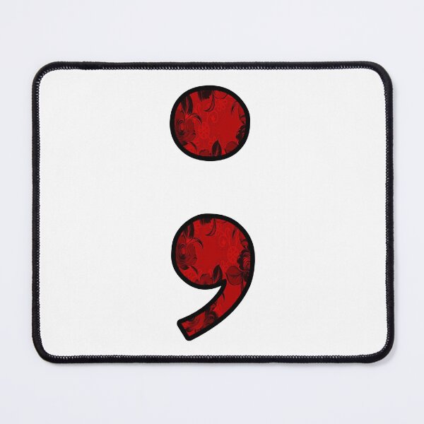 Item preview, Semicolon red  designed and sold by UNIX-G.