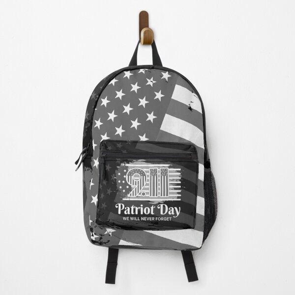 Item preview, A design featuring the American flag 9.11 Patriot Day in grey designed and sold by velisani.
