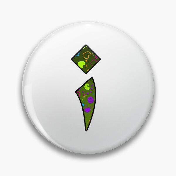 Item preview, Semicolon - New color hart designed and sold by UNIX-G.