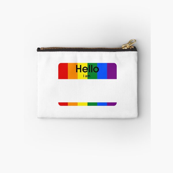 Item preview, Hello I Am PRIDE Blank Name Tag designed and sold by everything4eva.