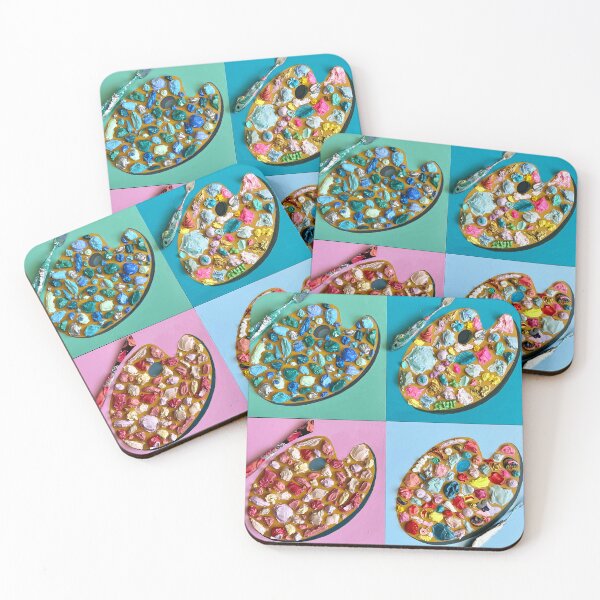 Item preview, Putlock Series, Textured French Palette Inspired Art, Thick Acrylic Paint designed and sold by Dorsadaf M.