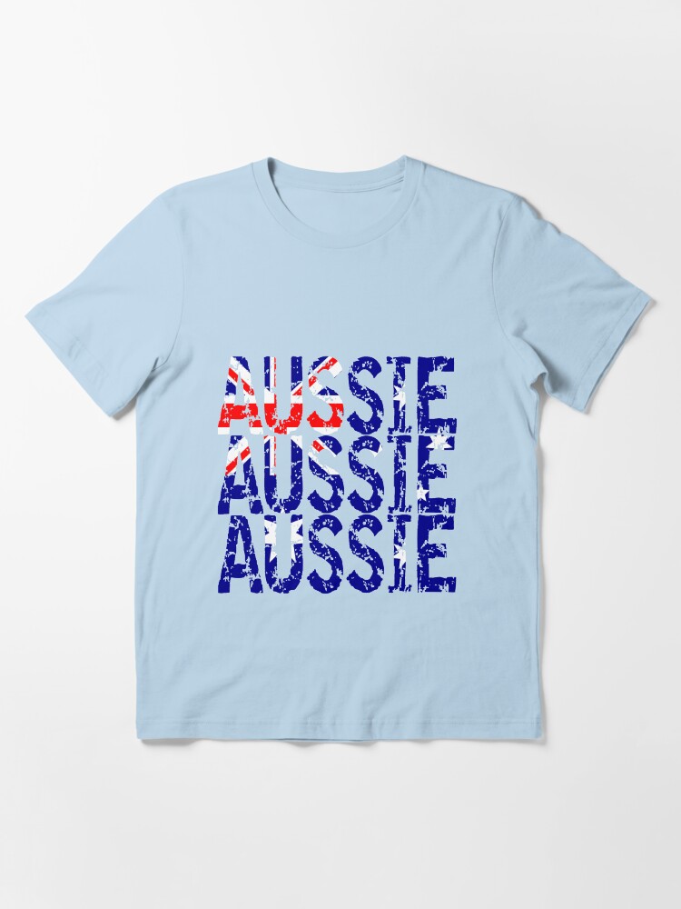 Thumbnail 3 of 7, Essential T-Shirt, Aussie Aussie Aussie Flag designed and sold by EthosWear.