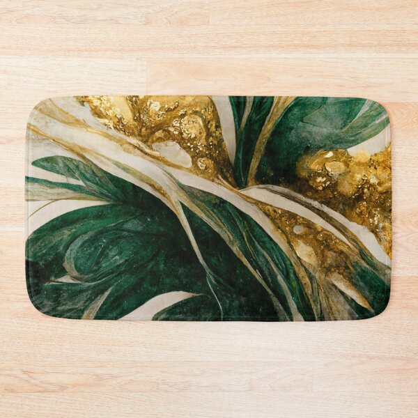 Item preview, Golden emerald swirl designed and sold by marbleco.