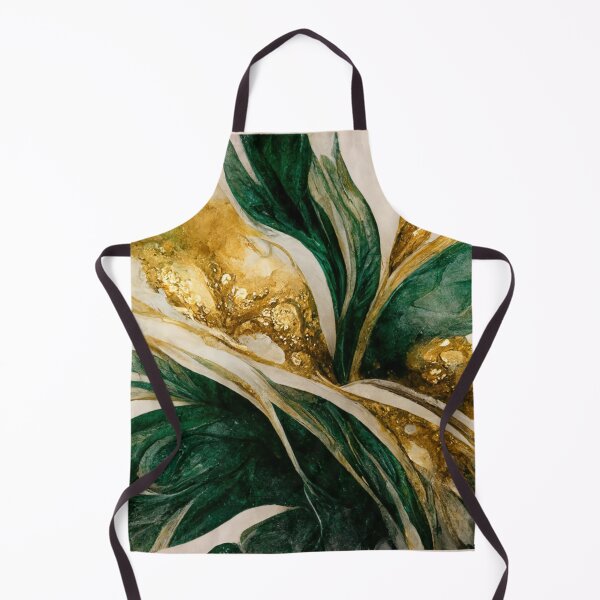 Item preview, Golden emerald swirl designed and sold by marbleco.