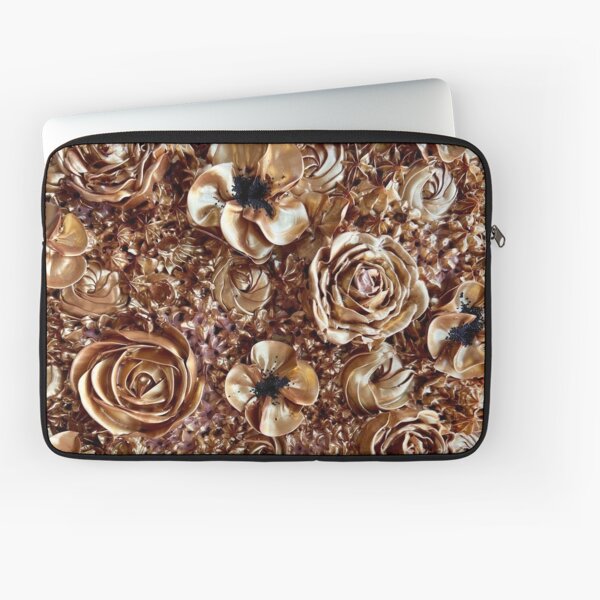 Item preview, Abstract Gold Shiny Glitter Floral  designed and sold by Dorsadaf M.