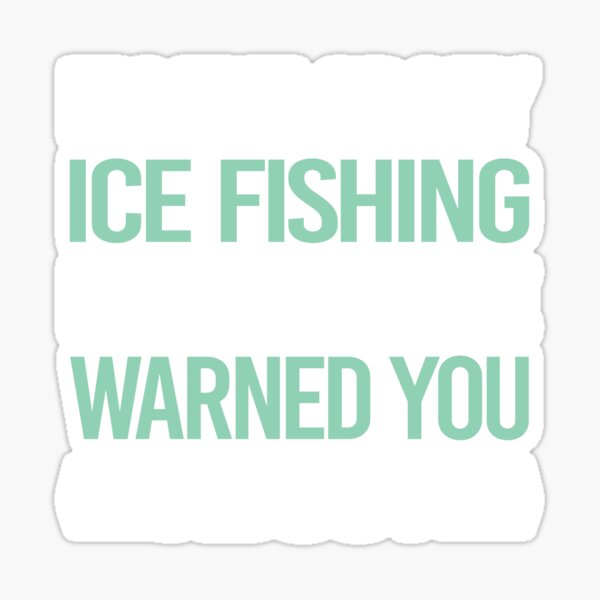 Crazy Fishing Stickers for Sale