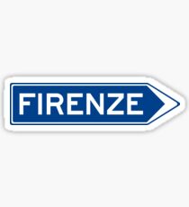 Direction - Firenze Sticker