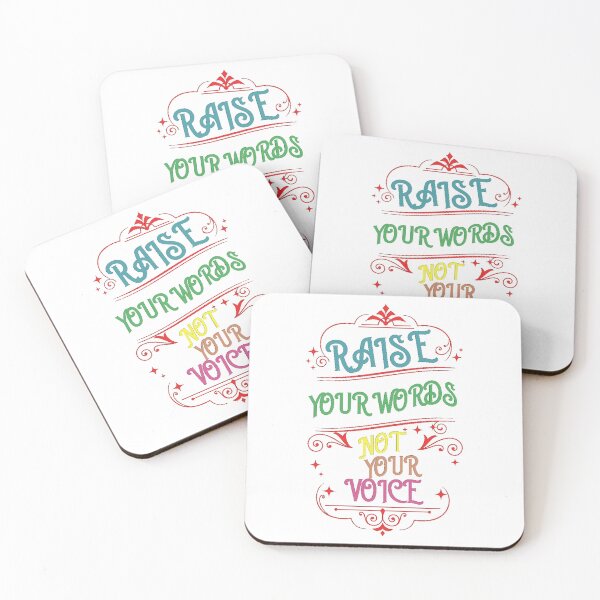 Item preview, Raise your words not your voice. designed and sold by adlkh.