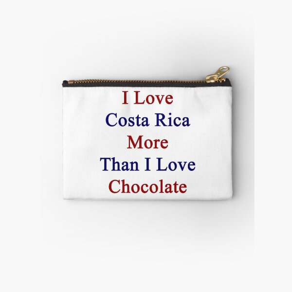 Item preview, I Love Costa Rica More Than I Love Chocolate designed and sold by supernova23.