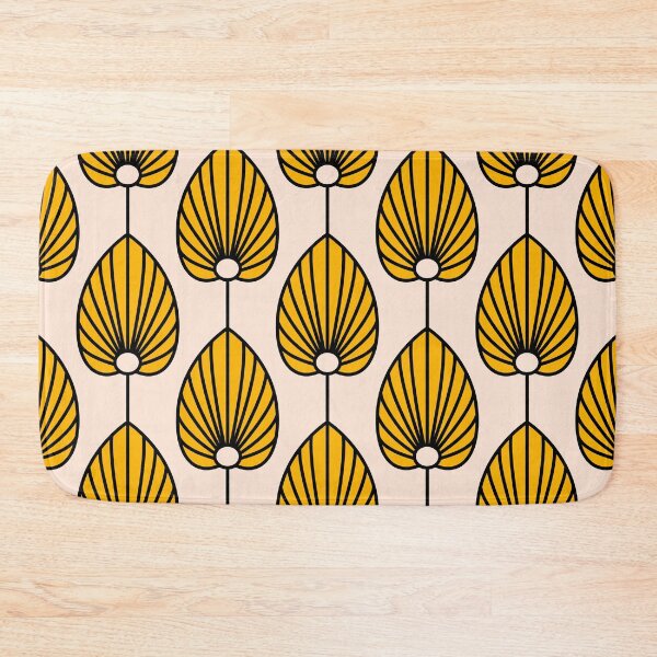 Item preview, Art Deco Pattern no 38 - Yellow Vintage Motif Decoration designed and sold by Millusti.