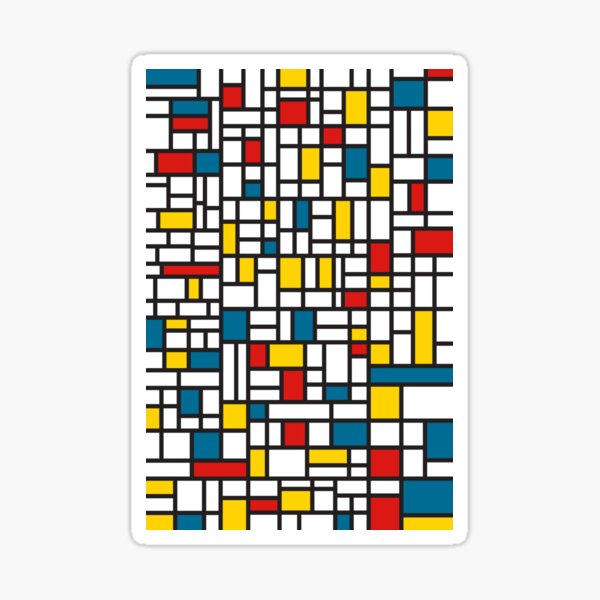 MONDRIAN EXTREME Sticker