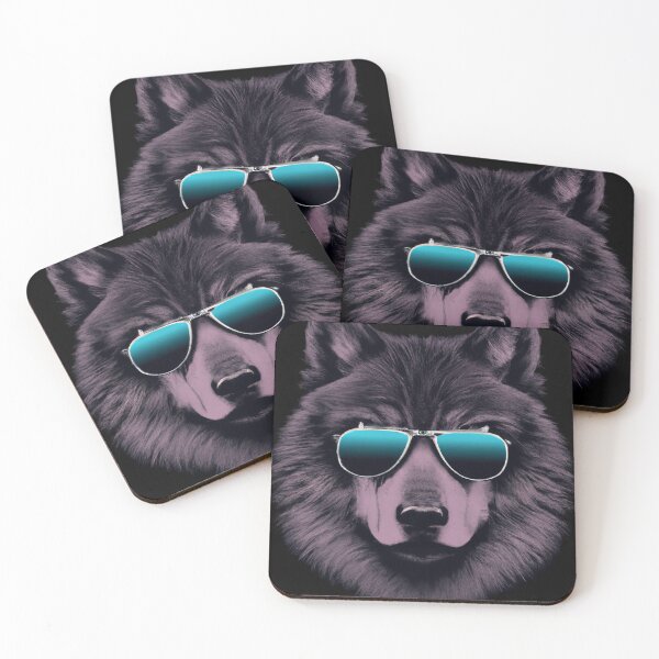 Item preview, Sunglass Wolf Cool Guy designed and sold by AbsoluteA.