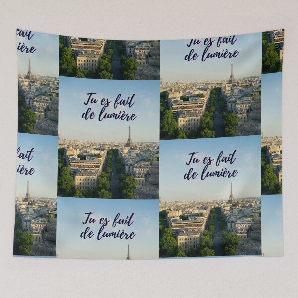 Item preview, I am made of light - popular french quotes theme gifts  designed and sold by RebelliousRosee.