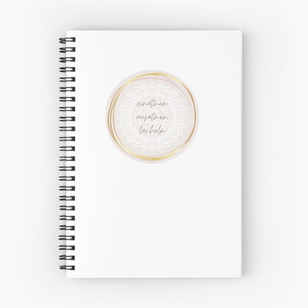 Item preview, Breathe in. Exhale. To smile. With mandala. designed and sold by LebeundLeuchte.
