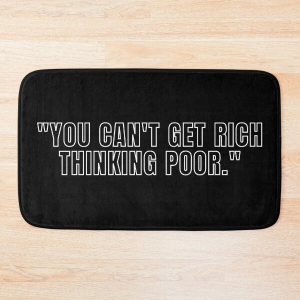 Item preview, You Can't Get Rich Thinking Poor 2 designed and sold by KingsManKind.