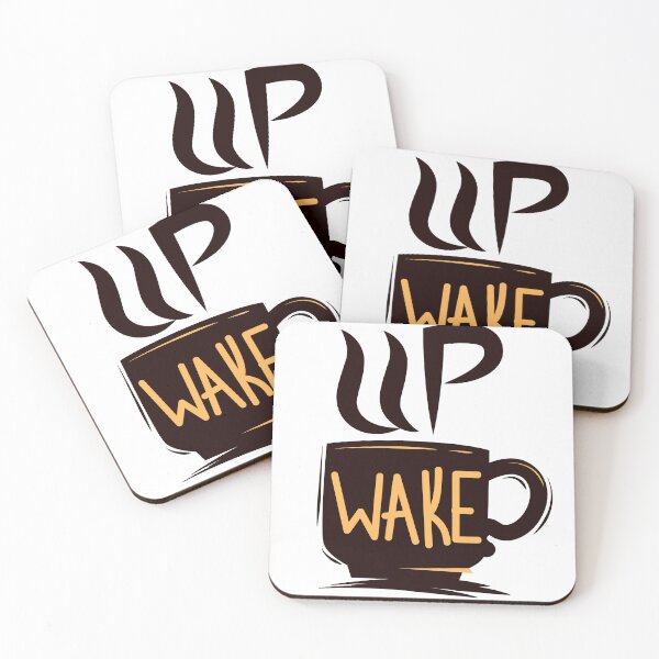 Item preview, wake up coffee designed and sold by MK3DESIGN.