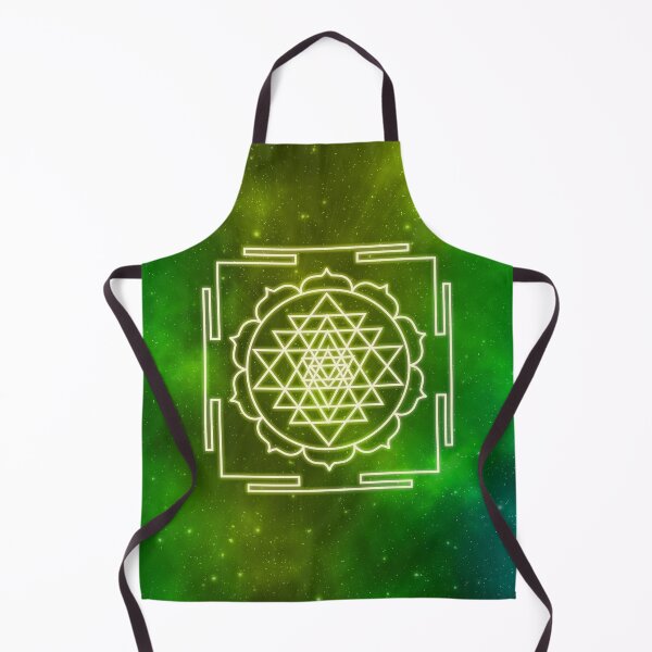 Item preview, Sri Yantra | Sacred Geometry | Green Nebula designed and sold by ghost888.