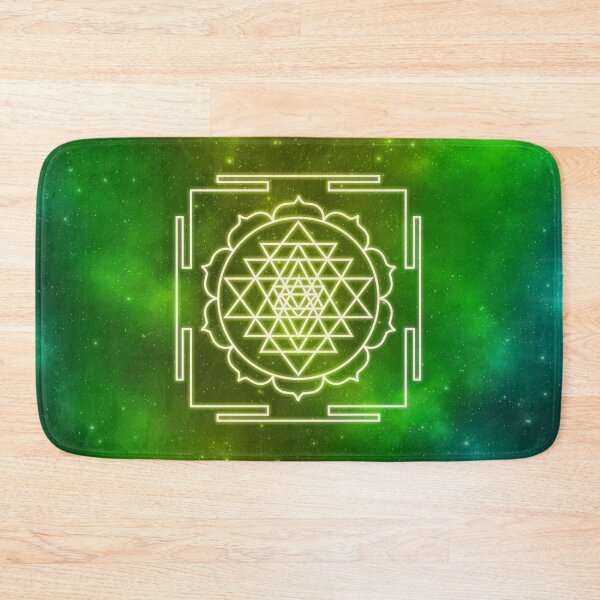 Item preview, Sri Yantra | Sacred Geometry | Green Nebula designed and sold by ghost888.