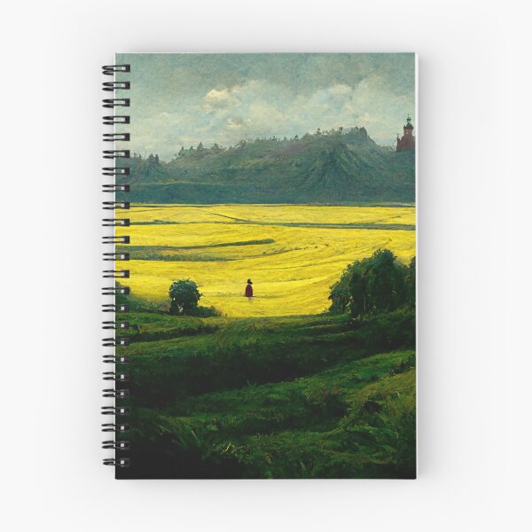 Item preview, Peaceful Yellow Field | Stand Alone designed and sold by Kazaiart.