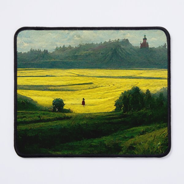 Item preview, Peaceful Yellow Field | Stand Alone designed and sold by Kazaiart.