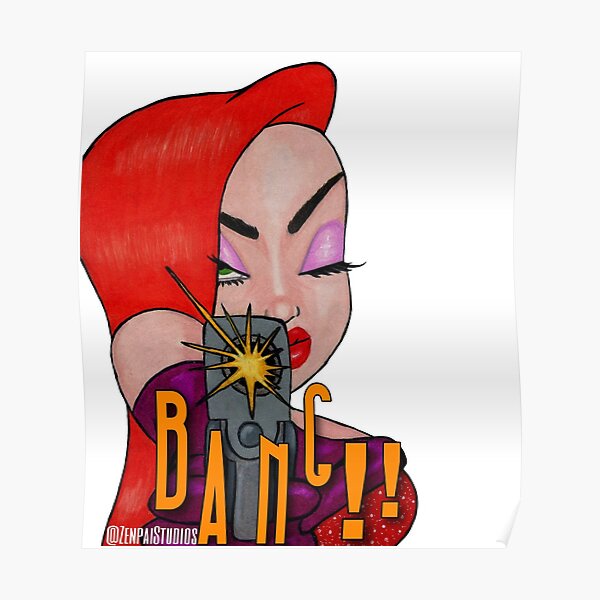 Jessica Rabbit Posters Redbubble